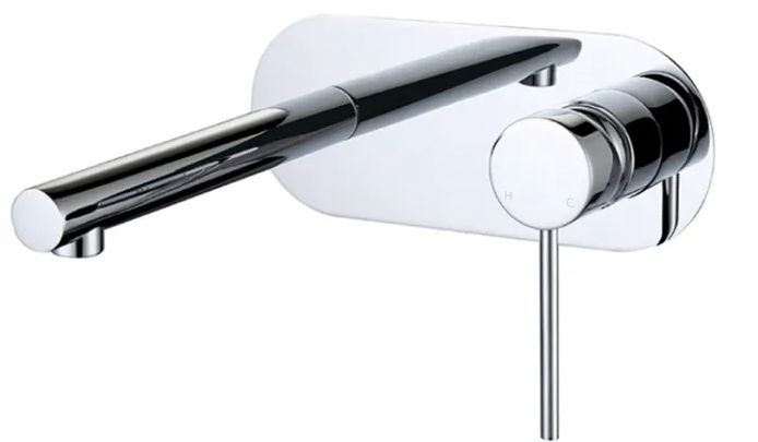 Roul Wall Mixer, Colour: Chrome