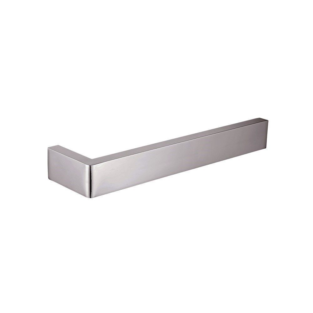 IVANO Brushed nickel Square Towel Ring