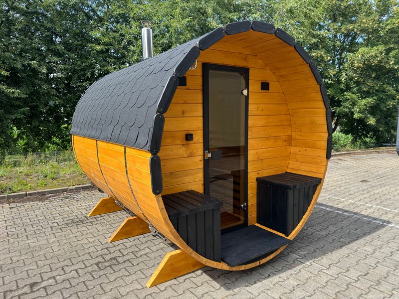 INDIVIDUELLE SAUNA HIGHLINE XL-BREITE