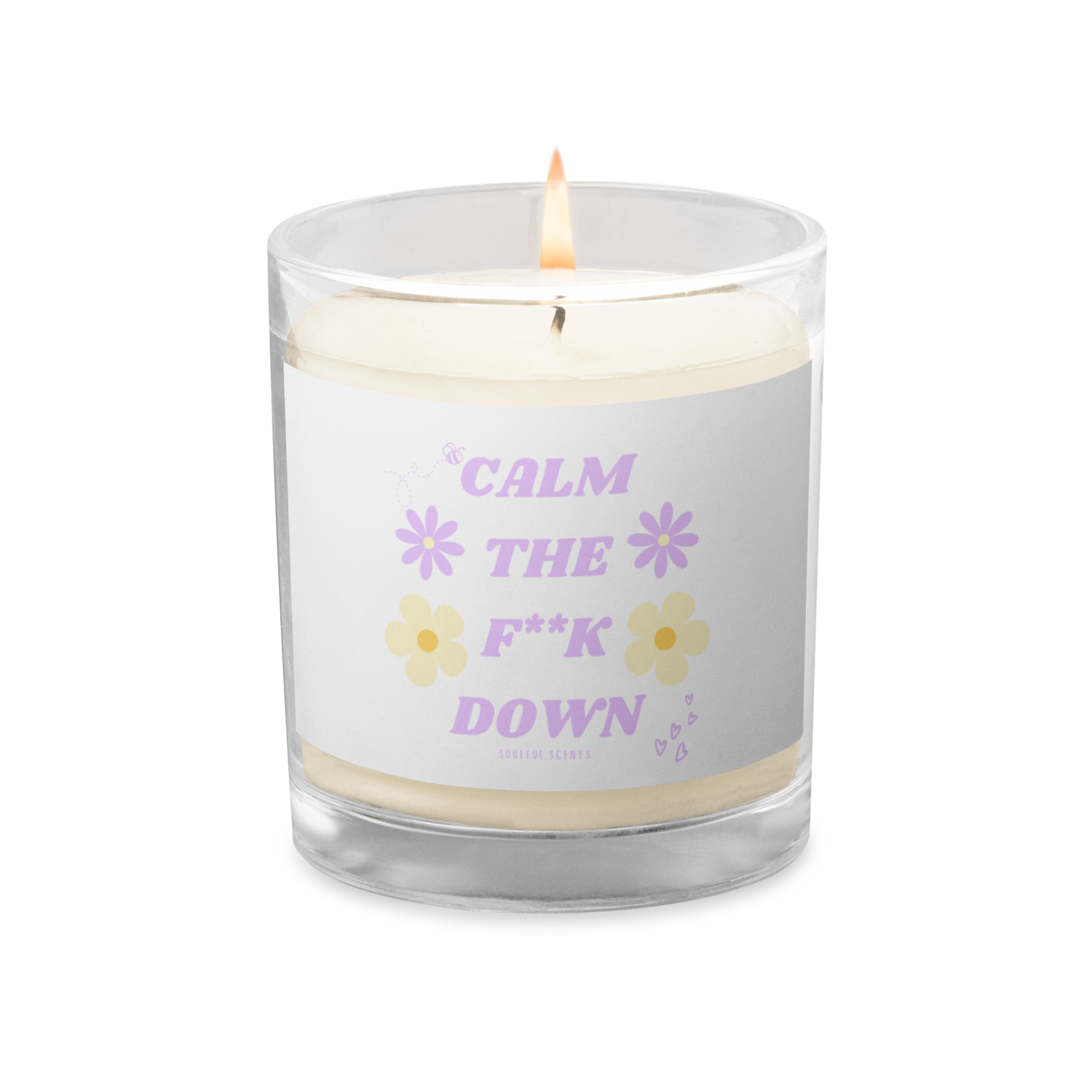 Calm The F**k Down Soy Wax Candle