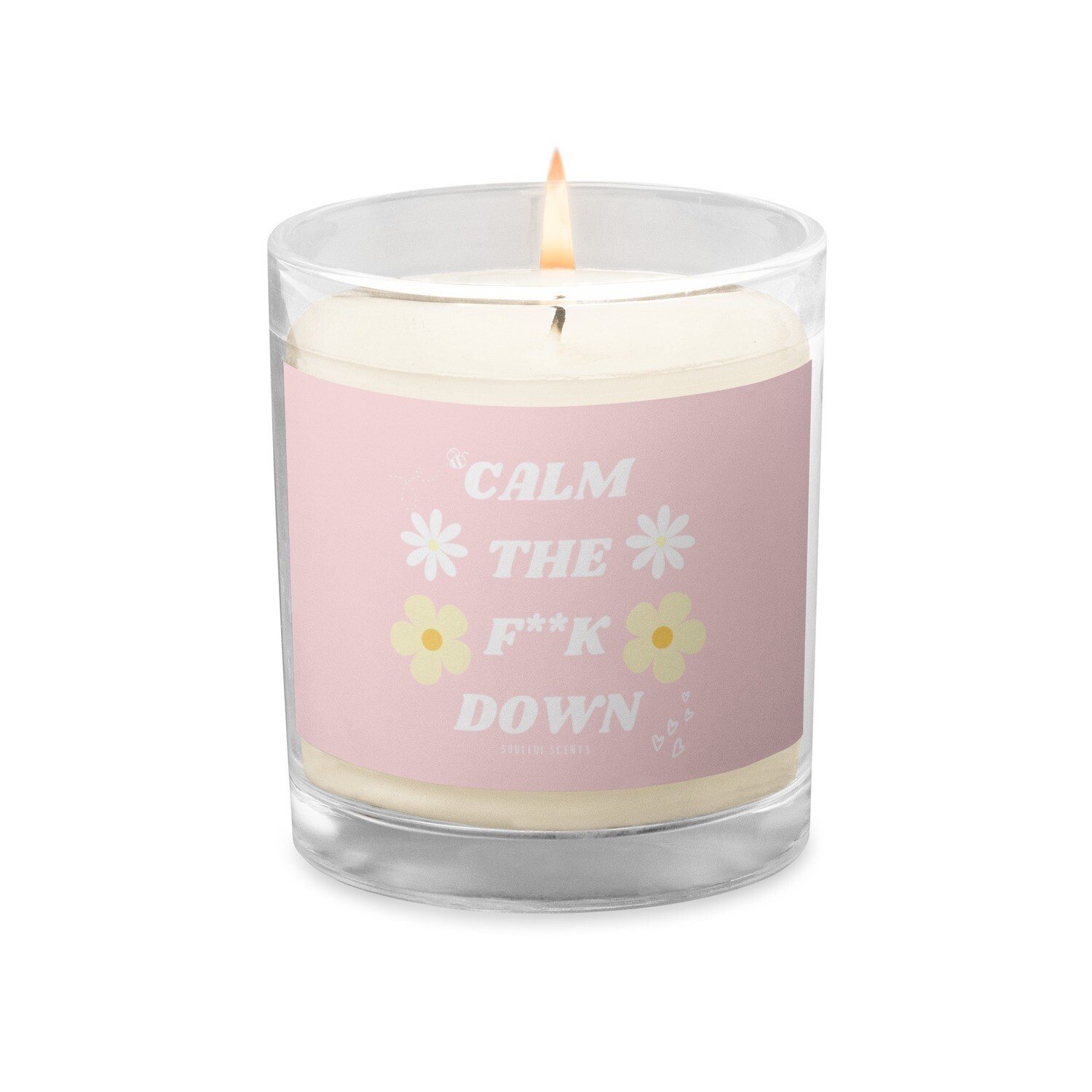 Calm The F**k Down Soy Wax Candle
