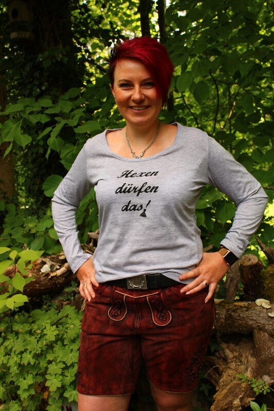 "Hexen dürfen das"-Trachtenshirt
