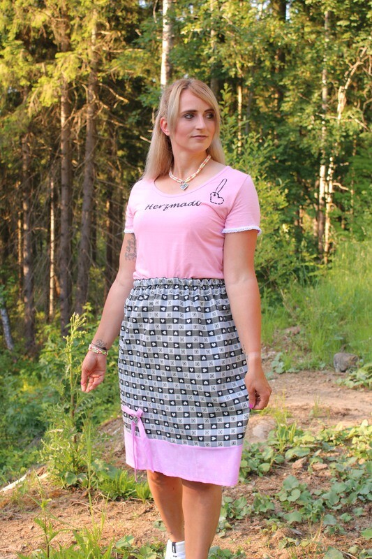 "Herzmadl"-Trachtenshirt