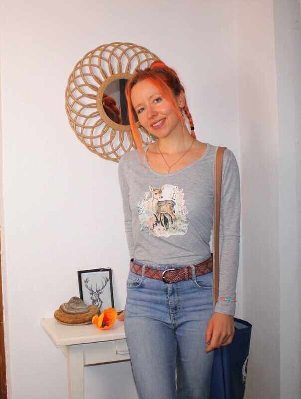 "Sweet Rehlein"-Langarmshirt