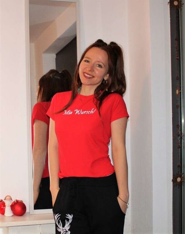 "Mia Wurscht-Trachtenshirt