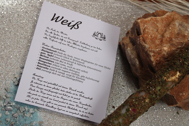 ENGELSMAGIE-Ritualkerze (weiß)
