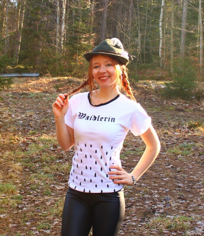 "Waidlerin"-Trachtenshirt