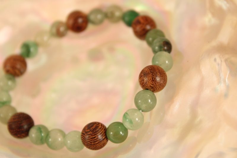 "Aventurin"-Edelstein Armband