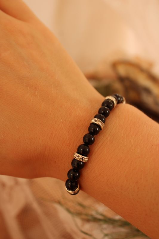 "Turmalin"-Edelstein Armband