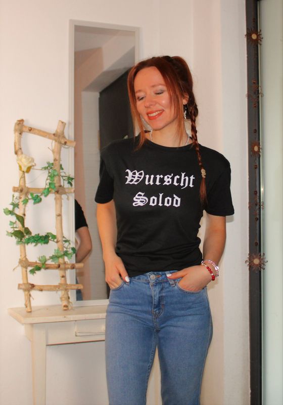 "Wurscht Solod"-Trachtenshirt