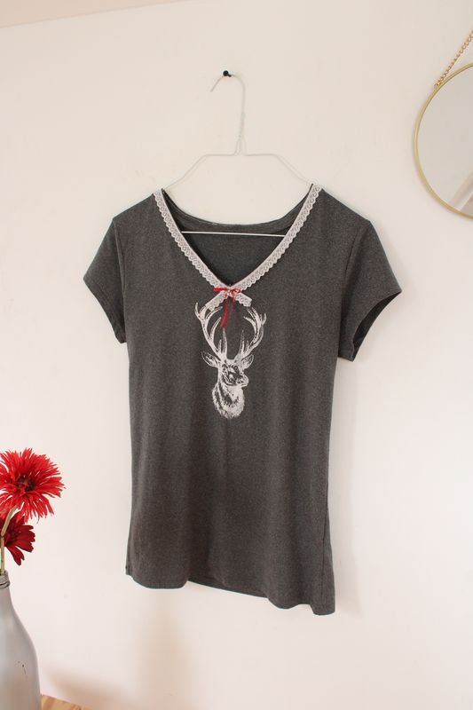 "Hirschzauber"- Trachtenshirt