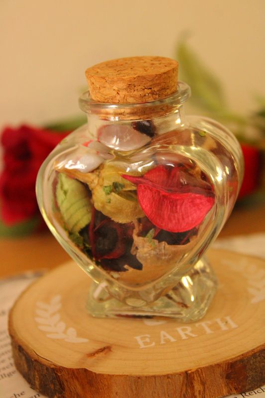 Magisches "Herz"-Glas (Liebe & Harmonie) ❤