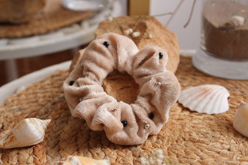 "Turmalin"-Scrunchie (Schutz & Reinigung)
