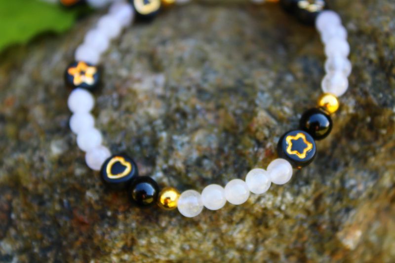 "Seelenhüter"-Edelstein Armband 🌸🛡️