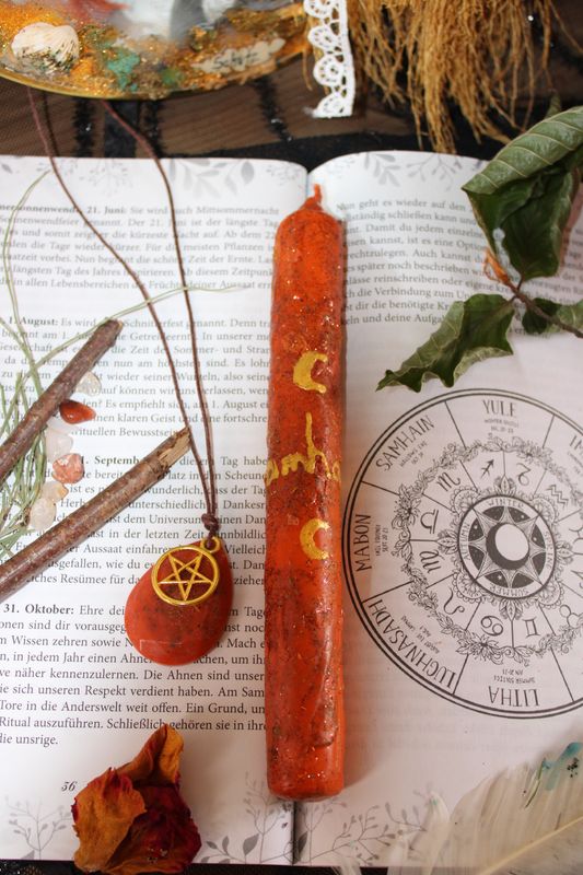 SAMHAIN-Ritualkerze 🎃