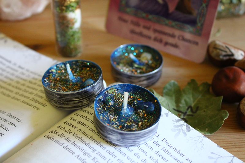 "ERFOLG"-Ritual Teelicht🍀