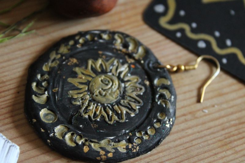 "SONNENRAD"-Ohrhänger 🌞