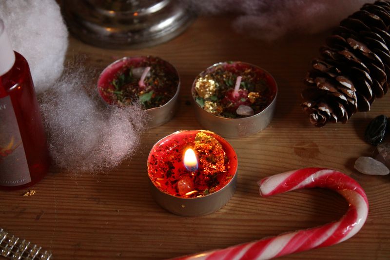 "Weihnachtswunsch"-Ritual Teelicht🎄🎅