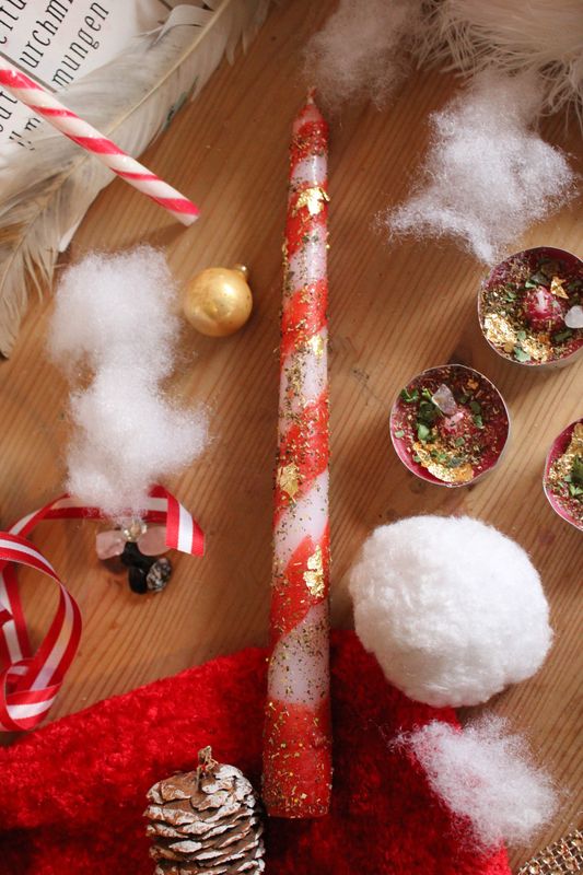 "Weihnachtswunsch"-Ritualkerze 🎄🎅