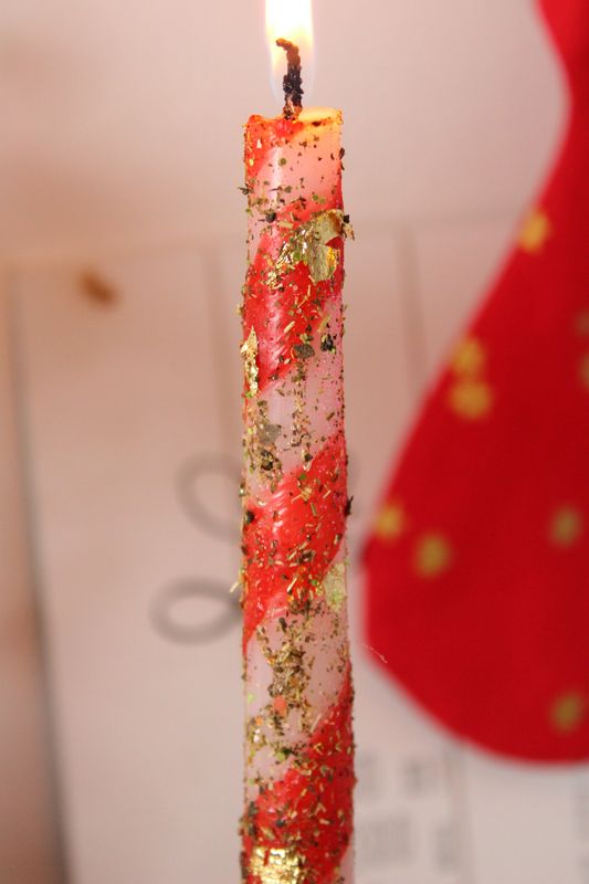 "Weihnachtswunsch"-Ritualkerze 🎄🎅