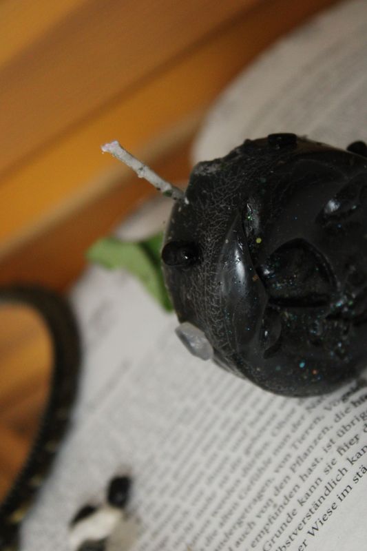 "Shadow Moon"-Turmalinkerze 🖤🌑