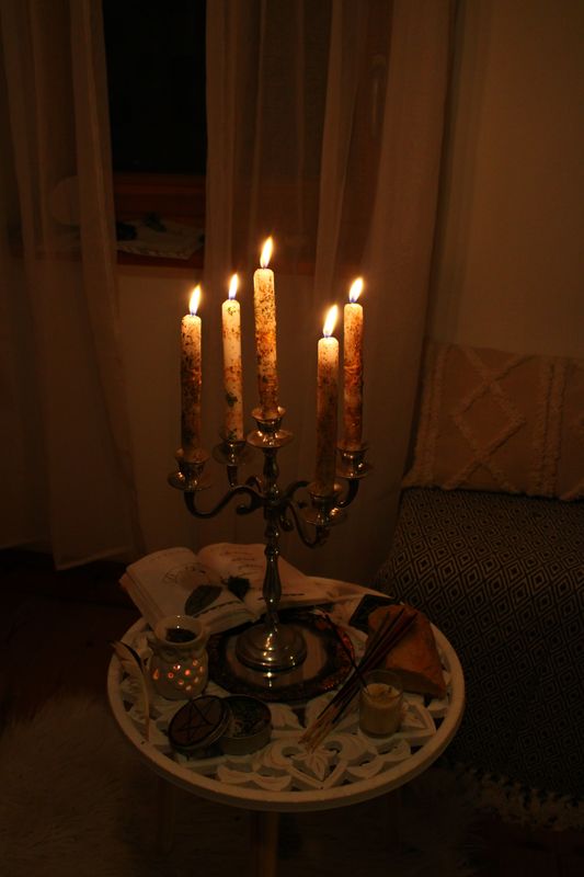 "Rauhnächte"-Ritualkerzenset ✨