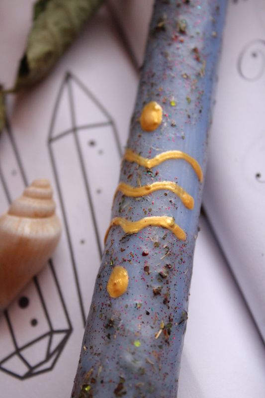 Aquamarin-Ritualkerze 🌊