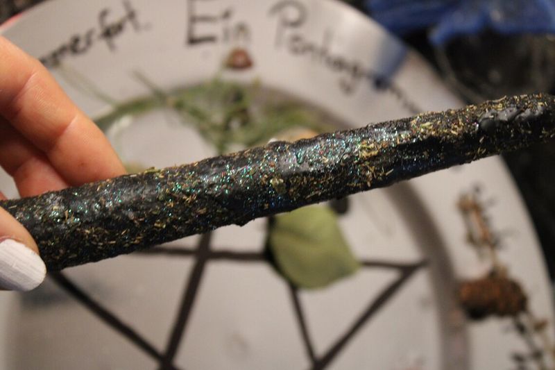 SCHUTZ-Ritualkerze (schwarz)