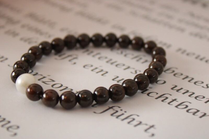 "Granat"-Edelstein Armband