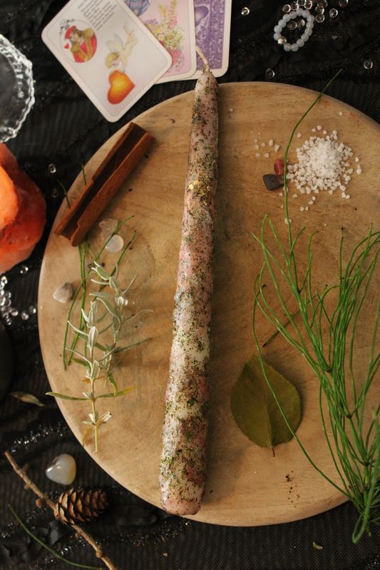 REINIGUNG-Ritualkerze (weiß)