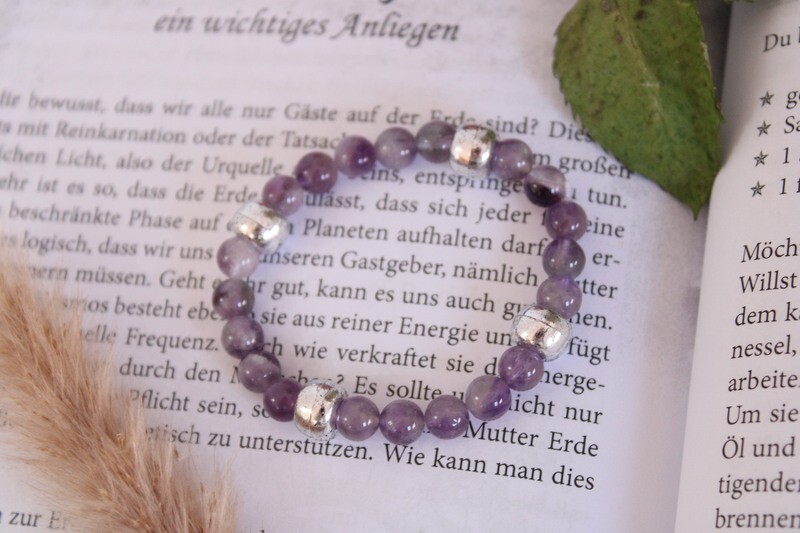 "Amethyst"-Edelstein Armband