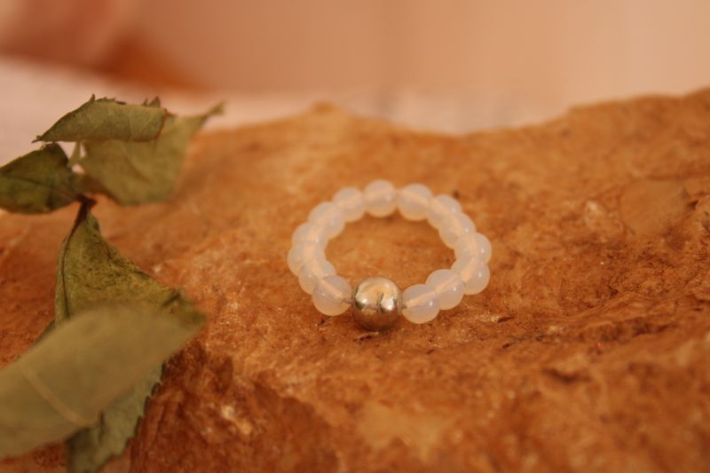 "Mondstein"-Edelstein Ring