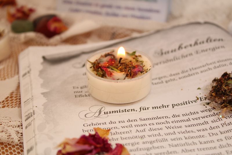 REINIGUNG-Ritualkerzen Teelicht