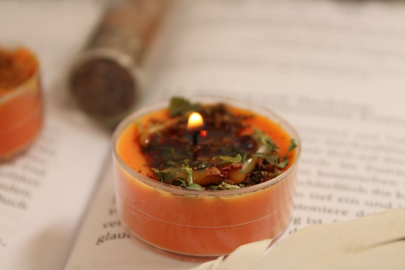 GLÜCK-Ritualkerzen Teelicht