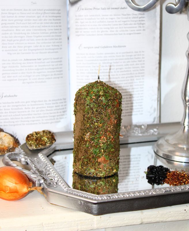 SCHUTZ-Ritualkerze (Stumpenkerze)