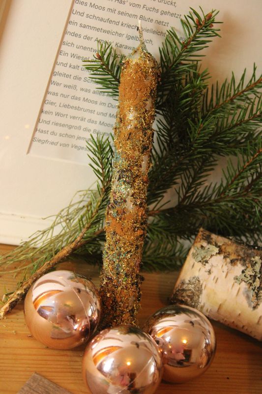 INNER PEACE-Ritualkerze (weiß)