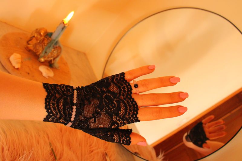 "Herzschild"-Edelstein Armband 🌸🛡️