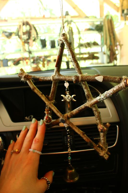 Magische Pentagramm-Hexenglocke (Schutz)