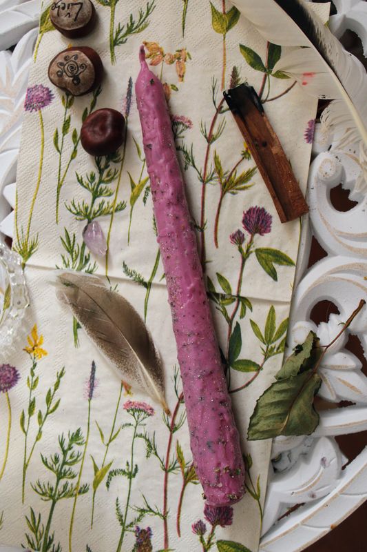 AMETHYST💜 Ritualkerze