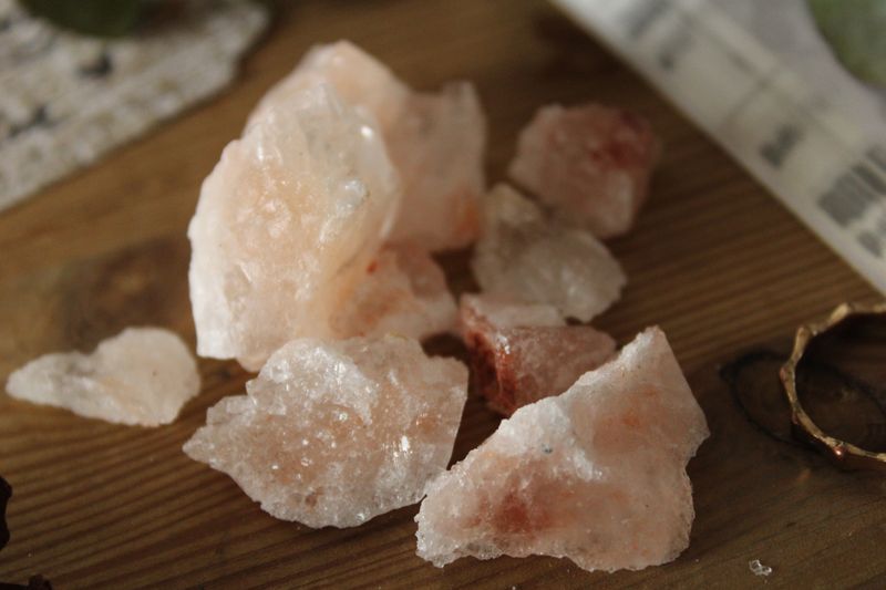 Magische "Rosenquarz"-Roughsteine (Bruchsteine) 🌹
