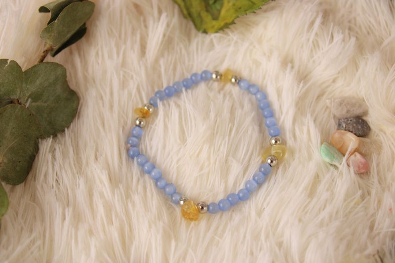 "Aurelia Maris"🌞🌊 -Edelstein Armband