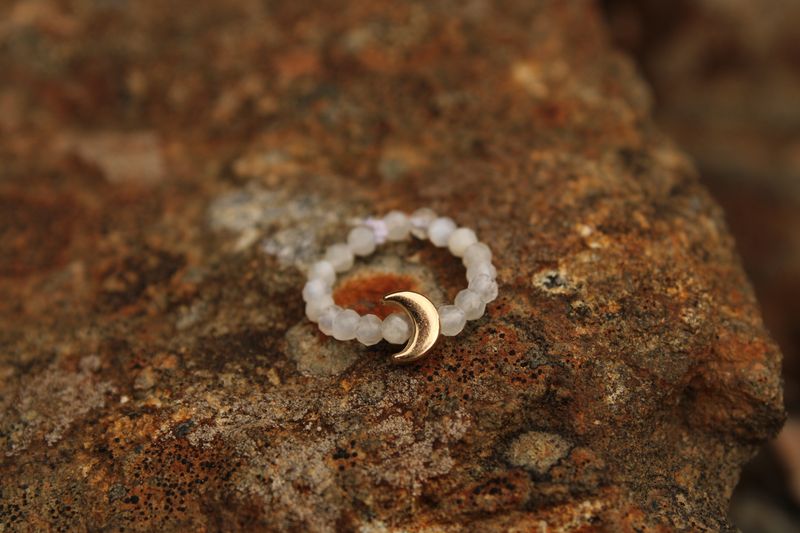 "Mondstein"🌙 -Edelstein Ring