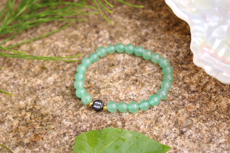 "Aventurin"✨ - Sternzeichen Armband (Fülle)