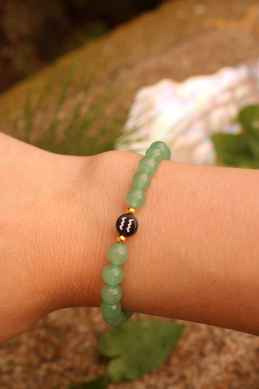 "Aventurin"✨ - Sternzeichen Armband (Fülle)