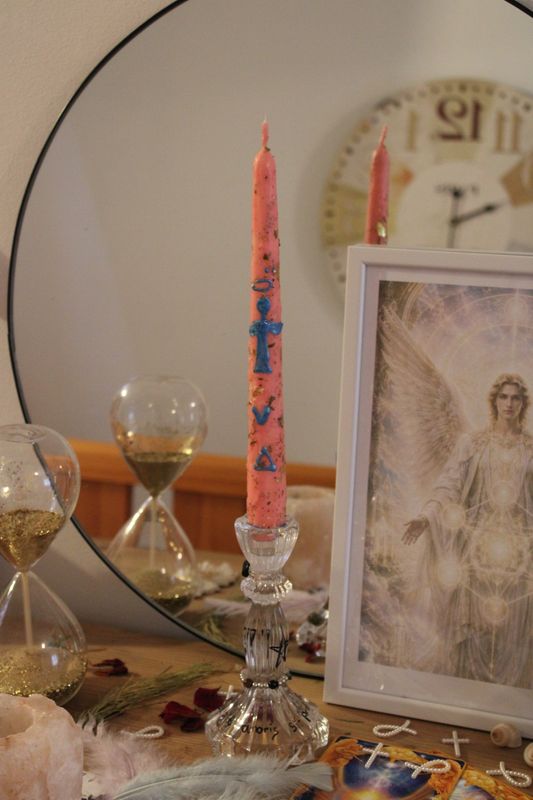 "Erzengel Metatron"-Engelskerze ✨