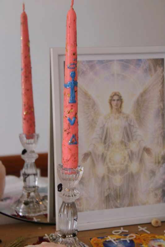 "Erzengel Metatron"-Engelskerze ✨