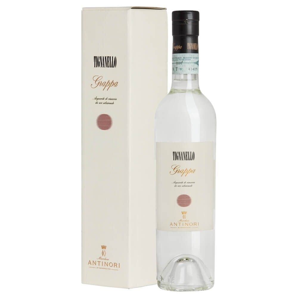 Marchesi Antinori, VINI: Grappa di Tignanello (0,5 L)
