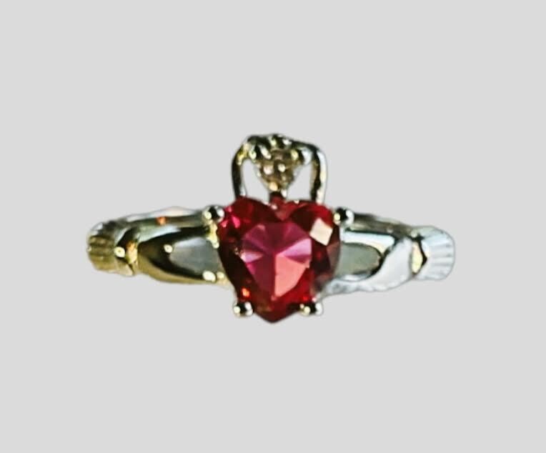 Ruby Heart Ring
