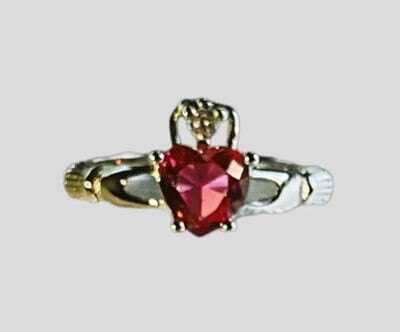 Ruby Heart Ring