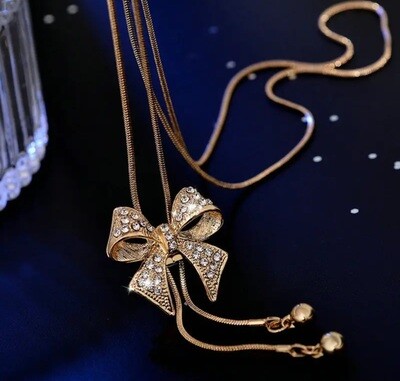 Adjustable Ribbon Pendant